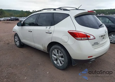 2012 Nissan Murano Sl from USA, damaged, VIN JN8AZ1MW6CW229688